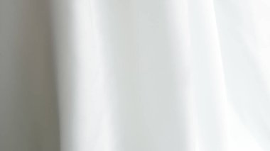 beyaz ipek kumaş arkaplan kopyalama alanı.