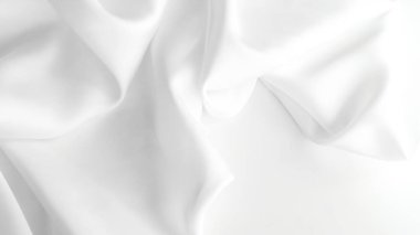 beyaz ipek kumaş arkaplan kıvırcık çizgileri.