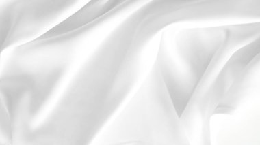 beyaz ipek kumaş arkaplan kıvırcık çizgileri.