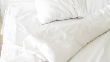 beyaz çarşaf arka plan, sabah, günün başlangıcı.