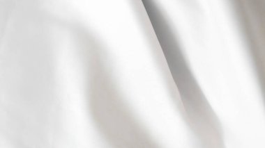 .Metin için geniş alanı olan beyaz kumaş arkaplan, tasarım veya reklam için mükemmel