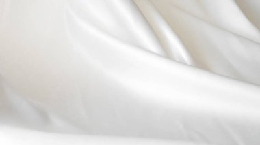 .Metin için geniş alanı olan beyaz kumaş arkaplan, tasarım veya reklam için mükemmel