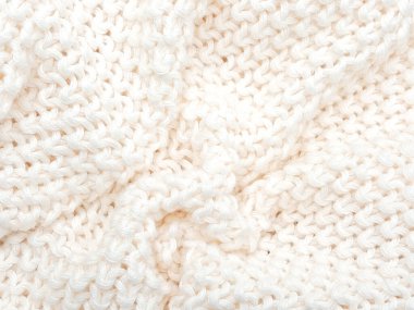 Yumuşak, minimalist detaylar ve dokuma cazibesiyle bembeyaz bir ekose arka plan. Yüksek kalite fotoğraf