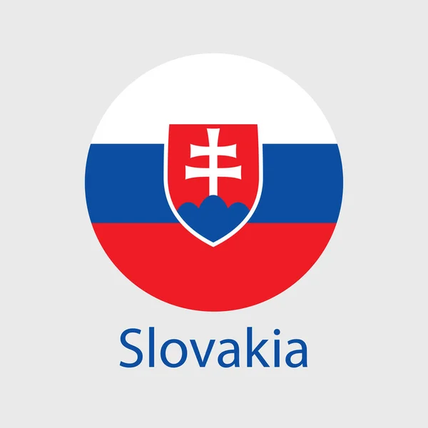 슬로바키아의 지도에 아이콘 — 스톡 벡터
