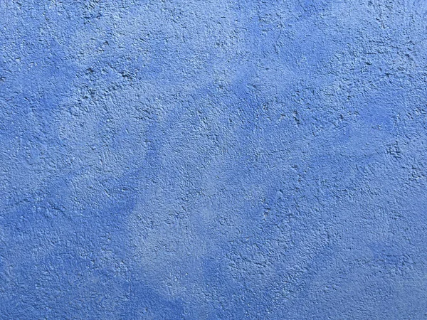 Färgad Texturerad Bakgrund Soft Blue Stucco Wall Texture — Stockfoto