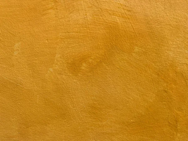 Fundo Texturizado Colorido Ochre Amarelo Stucco Parede Textura — Fotografia de Stock
