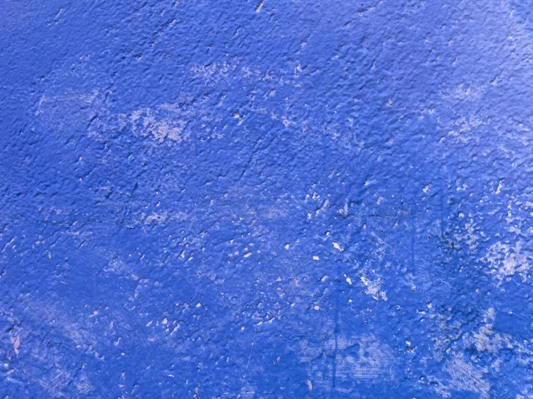 Бланширование Синей Лепниной Фоне Стены Мексике — стоковое фото