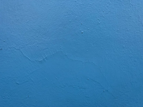Blank Blue Stucco Wall Texture Background Mexico — Stock Photo, Image