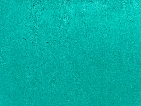Teal Sea Foam Green Blank Plaster Wall Texture Background Mexico — Stock Photo, Image