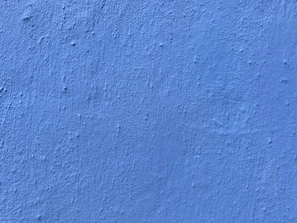 Prázdné Modré Štukové Stěny Textury Pozadí Mexiku — Stock fotografie