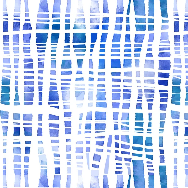 Watercolor Shibori Pattern Vector Illustration — Stock Vector