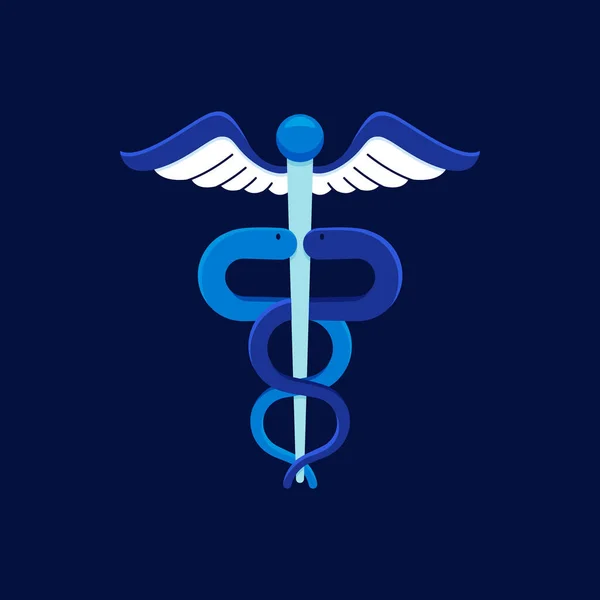 Flat Design Medical Pharmacy Symbol Vector Illustration — Stock Vector