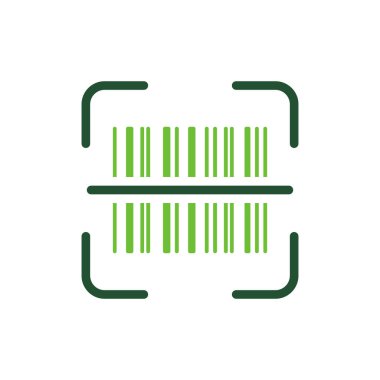 Scan Bar Code Label Line Icon. Barcode Tag Scanner Color Linear Pictogram. Product Information Identification Outline Icon. Digital Scanning Technology. Editable Stroke. Isolated Vector Illustration.