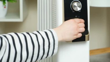 Yağ ısıtıcısını açmak, sıcaklığı ve güç kontrolörünü elle açmak, kontrol kolu