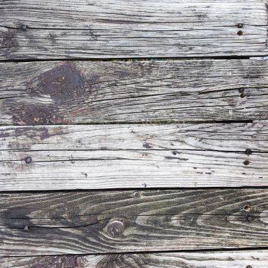 Ahşap yatay kalasların yüzeyi üst görünüm, ahşap doku..