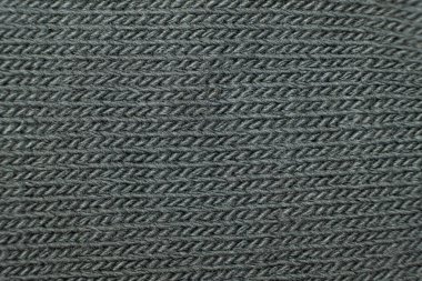 Sentetik akrilik kumaşın deseni ve dokusu yakın çekim makrosu