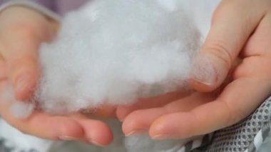 Holofiber sentetik yastık doldurucu.