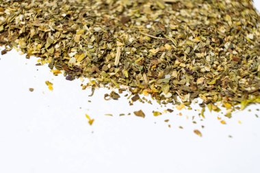 Kekik, fesleğen, soğan, sarımsak ve kekik karışımı..