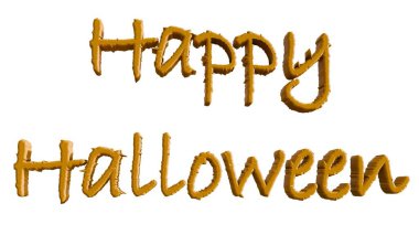 Mutlu Cadılar Bayramı mesajı at. Şeffaf Arkaplan