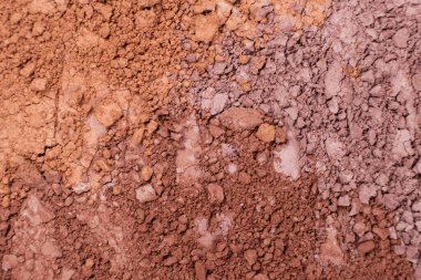 Üst görünümün farklı gölgelerinin makro dokusu.