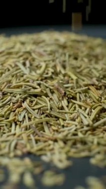 Makro Doku Baharatları Mevsimler Kurumuş Biberiye, Dikey Dönüşüm ve Dökülme.