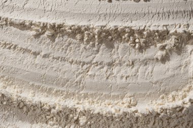 Soyut Aşçılık Arkaplanı, Buğday unu Üst Doku Görünümü