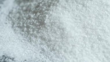 Beyaz İnce Yerli Kaya Tuzu Yavaş Hareket