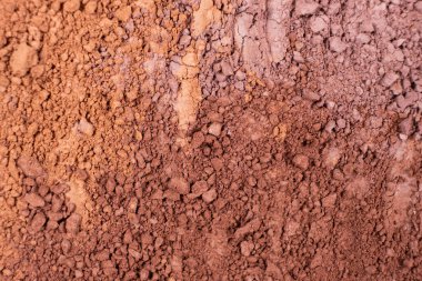 Üst görünümün farklı gölgelerinin makro dokusu.