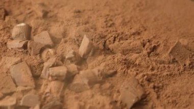 Fındık Sütü Çikolata Parçaları Kakao Tozu Yavaş Harekete Geçiyor