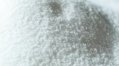 Beyaz İnce Yerli Kaya Tuzu Yavaş Hareketli Makro