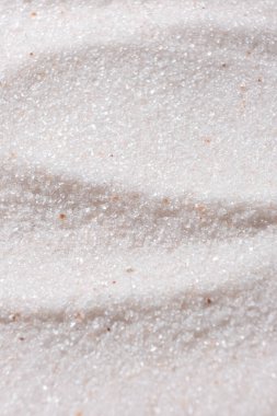 Doğal Himalaya Pembe Tuz İnce Zemin Üst Görünüm Soyut Doku Dikey Arkaplan.