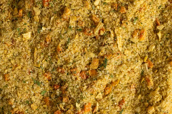 Sebze, doğal baharatlı makro mutfak arka planı..