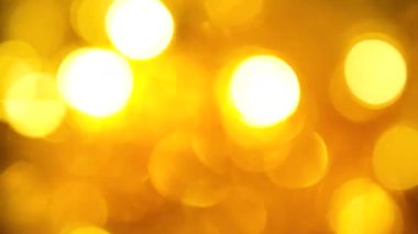 Sıcak Bulanık Noel Işıkları Sıcak Atmosferli.