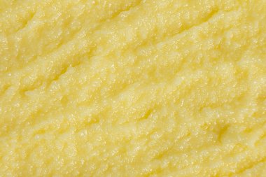 Ghee Tereyağı Dokuması Doğal Geleneksel Organik Açıklanmış Tereyağı Üst Görünümü Ayurveda Ürünleri.