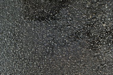 Makro Doku Döküm Ütü, Yüzey Döküm Demir Yakın Çekim.