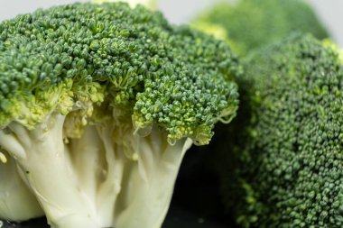 Makro Sağlıklı Organik Brokoli Çiçekleri