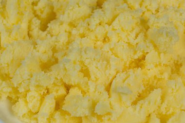 Geleneksel Ghee Açık Tereyağı Zengin Tereyağı.