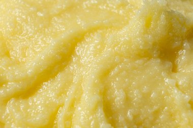 Ghee Tereyağı Dokuması Doğal Geleneksel Organik Açıklanmış Tereyağı Ürünleri.