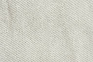 % 100 pamuktan oluşan bir kumaşın makro dokusu