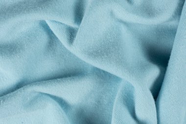 Soyut kumaş mavi arkaplan, pamuk ve tayt kumaş.