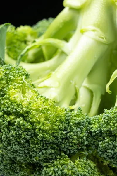 Makro Sağlıklı Organik Brokoli Çiçekleri.