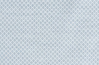 % 100 pamuktan oluşan bir kumaşın makro dokusu