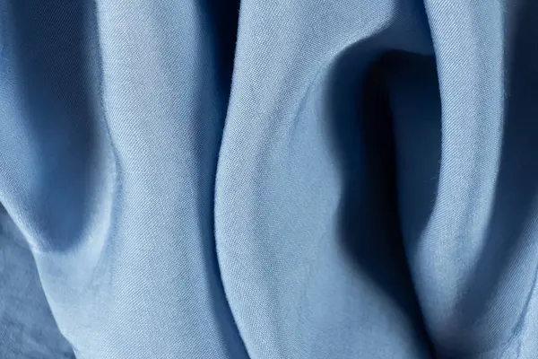 Polyester Elastane desenli Açık Mavi Sentetik Kumaş