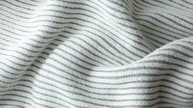 Pamuk ve poliakrilik üst görünüm dönüşünden oluşan kumaş dokusu