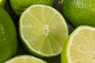 Taze kireç parçaları..