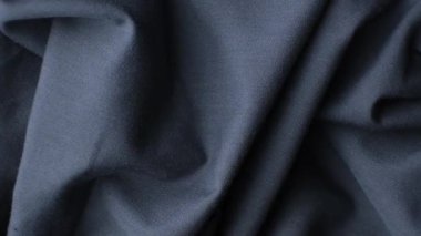 Makro desen pamuk ve polyester kumaş üst görünüm