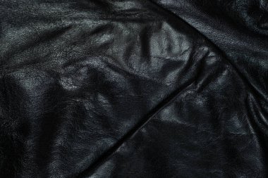 Tasarım Kullanımı için Koyu Deri Yüzeyin Yakın Çekimi.