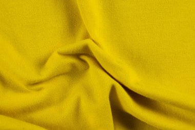 Canlı Sarı Tekstil Şablonu Yakın plan