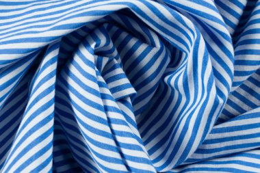 Saf Pamuk Kumaşının Makro Dokusu.