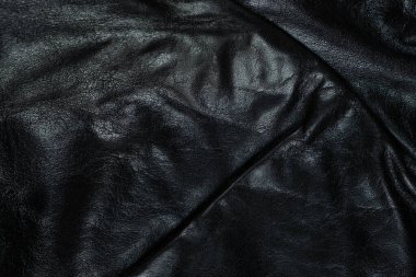 Tasarım Kullanımı için Koyu Deri Yüzeyin Yakın Çekimi.